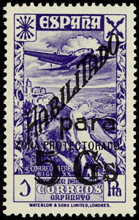 Sellos beneficos de España. "Historia del Correo"