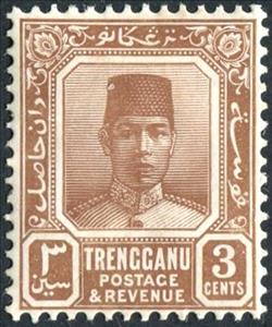 Stamp, Sultan Suleiman ibn Zainal Abidin, Federal Malay States,  