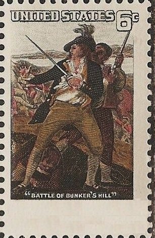 Detail of "The Battle of Bunker Hill"