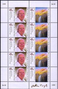 Mini Sheet, Arthur Boyd sheetlet, Australia,  , Famous People, Painters, Paintings