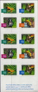 Booklet, Self Adhesive Booklet, Australia,  , Animals (Fauna), Birds, Butterflies, Frogs