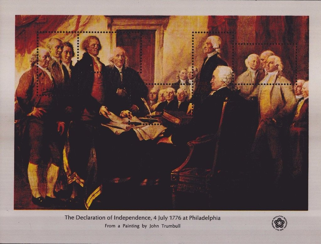 Declaration of Independence, by John Trumbull