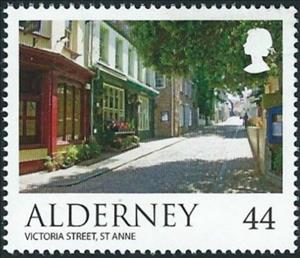 Stamp, Victoria Street, St Anne, Alderney,  
