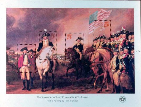 Surrender of Cornwallis at Yorktown, by John Trumbull