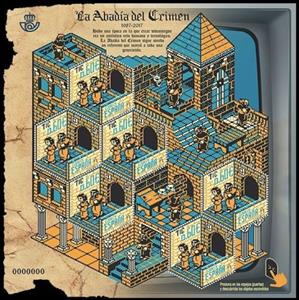 Souvenir Sheet, Video Games: La Abadía del Crimen, 30th anniversary, Spain,  , Communication