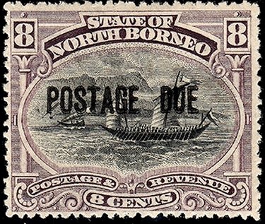 Definitive of 1894 with horizontal overprint