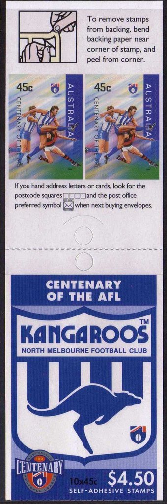 North Melbourne booklet