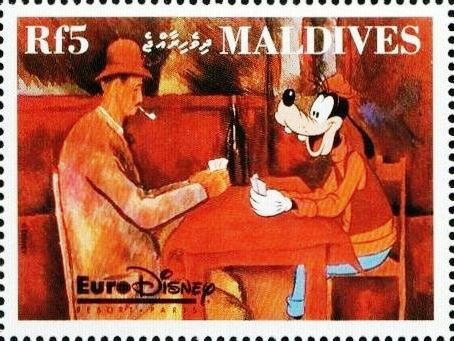 Goofy playing cards