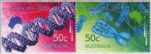 Se-tenant, Se Tenant Pair, Australia,  , Science