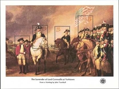Surrender of Cornwallis at Yorktown, by John Trumbull
