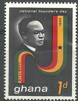 Nkrumag and flag