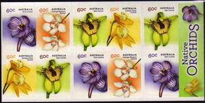 Booklet, Self Adhesive Booklet, Australia,  , Flowers, Orchids, Plants (Flora)