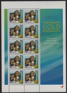 Mini Sheet, Women's Beach Volleyball, Australia,  , Beachvolleyball, Olympic Games, Sports