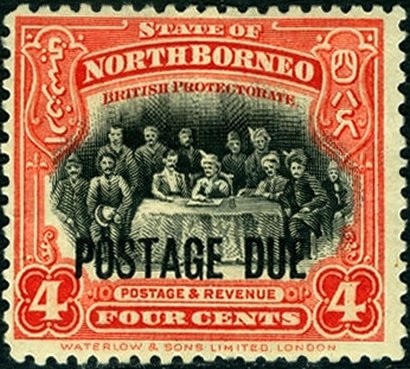 Definitive of 1927/1928 with horizontal overprint
