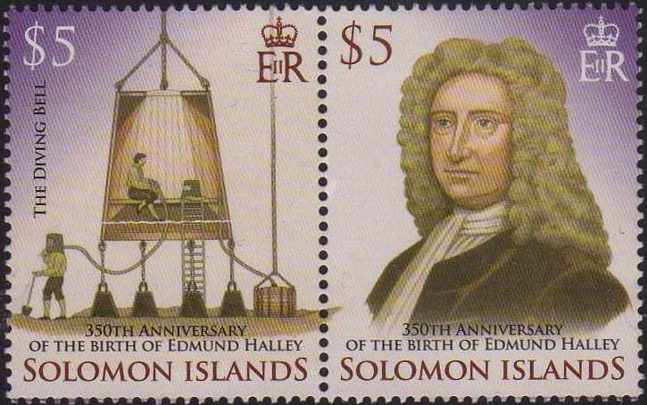 350th anniversary of Edmund Halley's birthdate