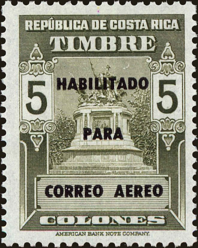 Revenue stamp overprinted