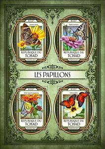 Mini Sheet, Butterflies, Cinderellas,  , Butterflies, Insects
