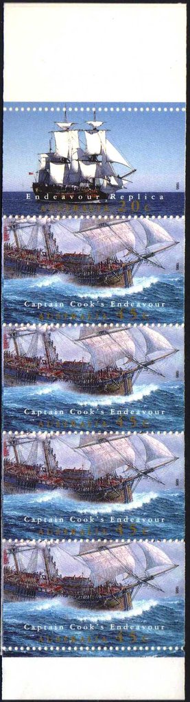 Booklet, Endeavour replica booklet, Australia,  , Sailing Ships