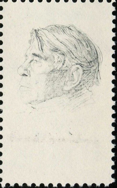 Carl Sandburg, by William A. Smith, 1952