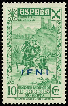 Sellos beneficos de España. "Historia del Correo"