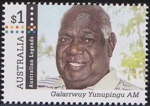 Stamp, Galarrwuy Yunupingu, Australia,  , People