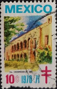 Stamp, Chichimequillas, Cinderellas,  , Monuments, Tuberculosis / TBC