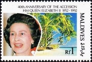 Queen Elizabeth II's Accession to the throne, 40th Anniv.