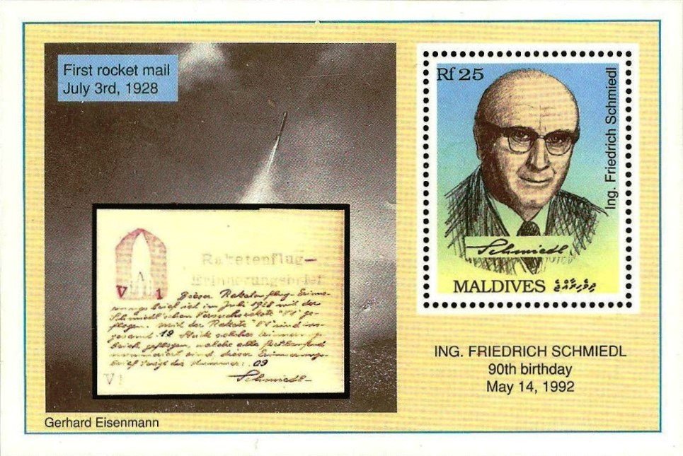 Friedrich Schmiedl (b. 1902), rocket mail pioneer
