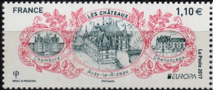 Chambord-Azay le Rideau-Chenonceau