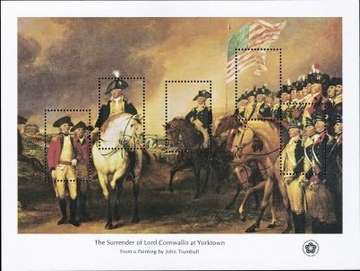 Surrender of Cornwallis at Yorktown, by John Trumbull