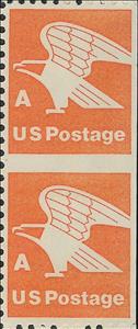 Se-tenant, Eagle, United States of America,  , Birds, Birds of Prey, Eagles, Stylized Animals