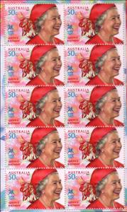 Mini Sheet, Sheetlet, Australia,  , Famous People, Headgear, Heads of State, Queens, Royalty, Women