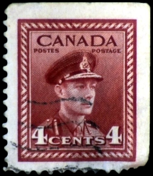 King George VI in Military Uniform