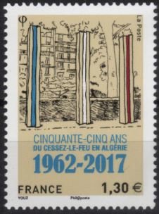 End of war in Algeria