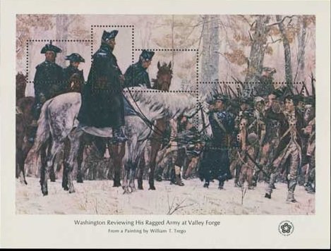 Washington Reviewing His Army at Valley Forge, by Trego