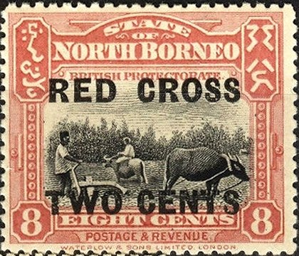 Country symbols-black overprint