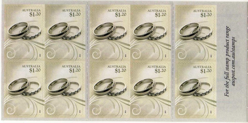 $12.00 Self Adhesive Booklet