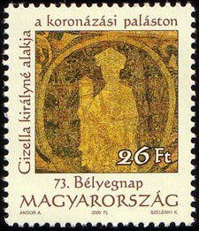 73rd Stamp Day - Queen Gizella