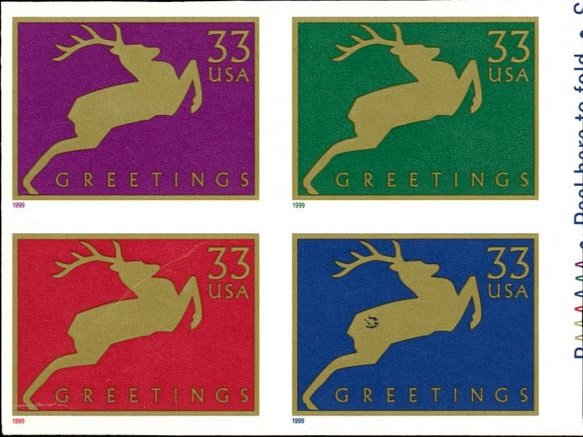 Christmas 1999 - Jumping Reindeer