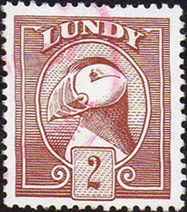 Stamp, Puffin Decimals Definitives I, Cinderellas,  , Animals (Fauna), Birds, Puffins