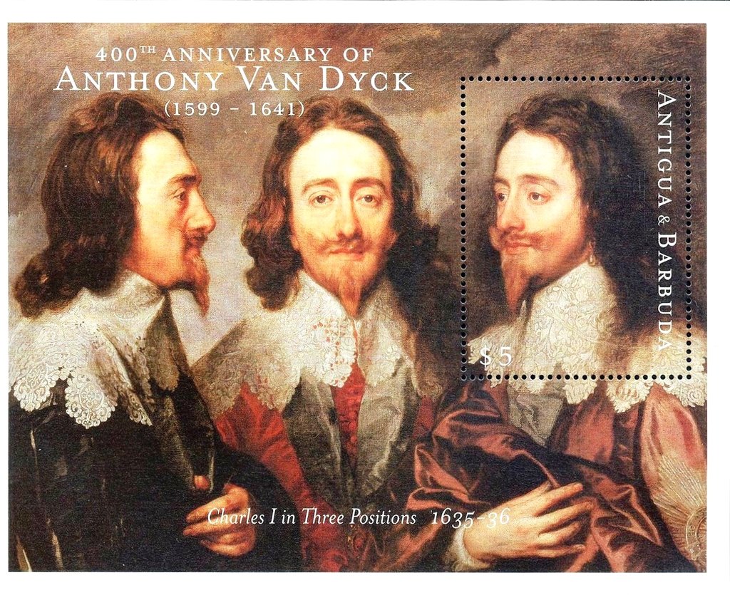 Charles I in three positions