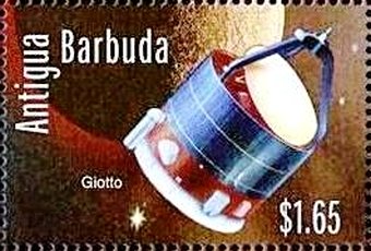 Stamp, Giotto, Antigua and Barbuda,  
