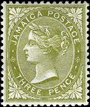 Stamp, Issues of 1905-11, Jamaica,  , Crowns and Coronets, Famous People, Heads of State, Queens, Royalty, Women