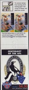 Booklet, Collingwood booklet, Australia,  , Birds, Sports, Sports Clubs