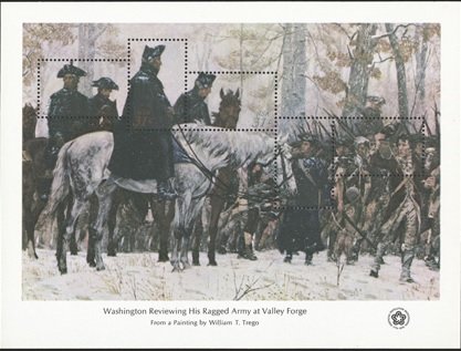 Washington Reviewing His Army at Valley Forge, by Trego