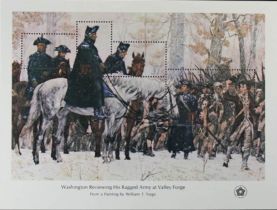 Washington Reviewing His Army