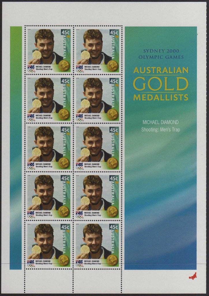 Michael Diamond minisheet