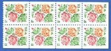 Booklet Pane, Roses, United States of America,  , Roses