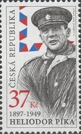 Stamp, Heliodor Píka, Czech Republic,  , Generals