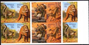 Booklet, Self Adhesive Booklet, Australia,  , Animals (Fauna), Dinosaurs